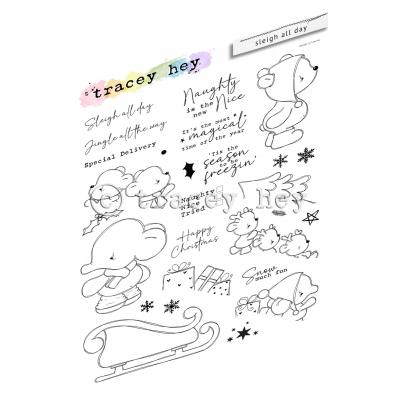 Tracey Hey Stempel - Sleigh All Day